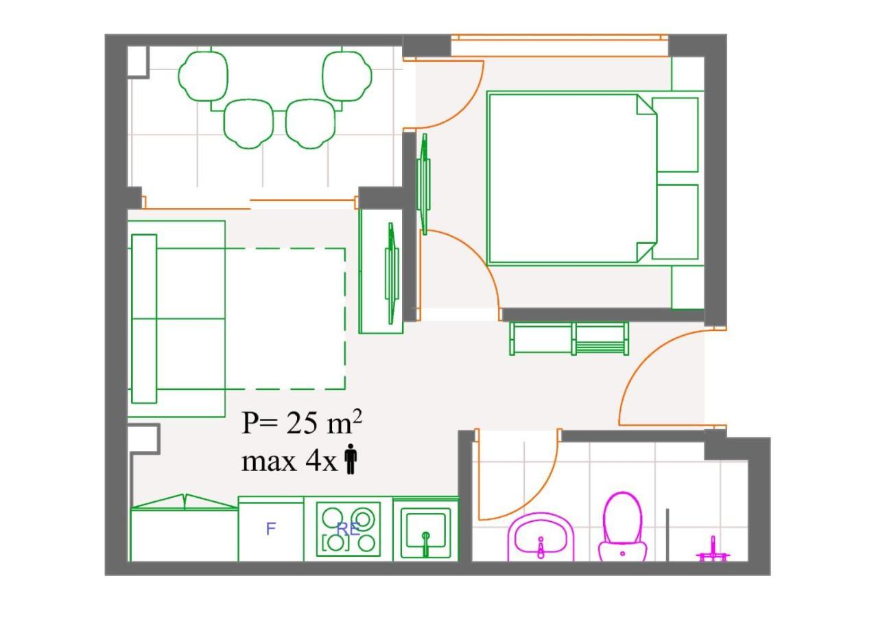 Mago Apartments Nea Kallikrateia Eksteriør bilde