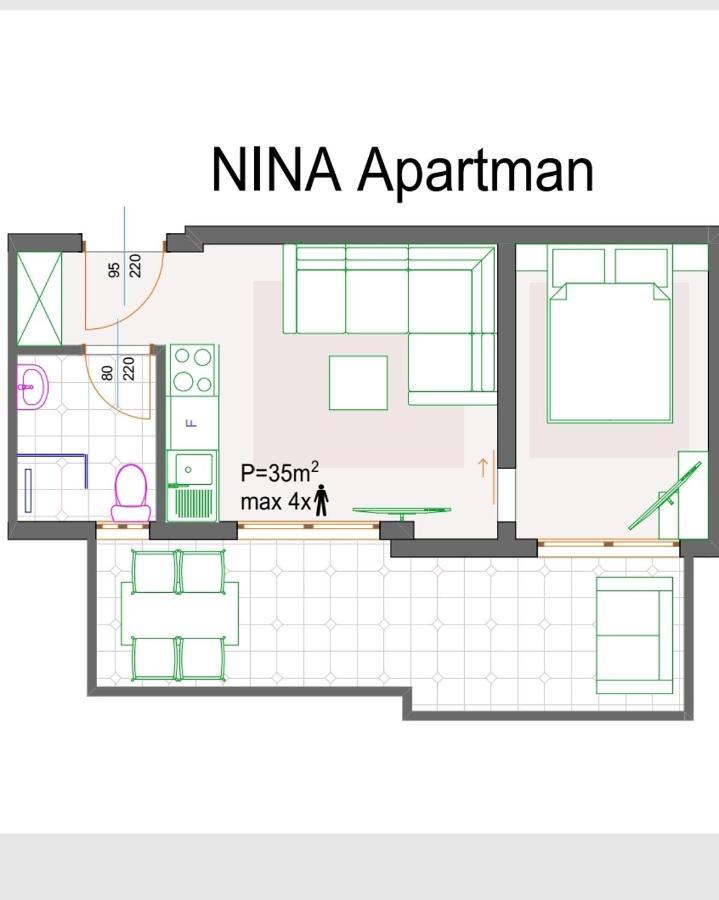 Mago Apartments Nea Kallikrateia Eksteriør bilde