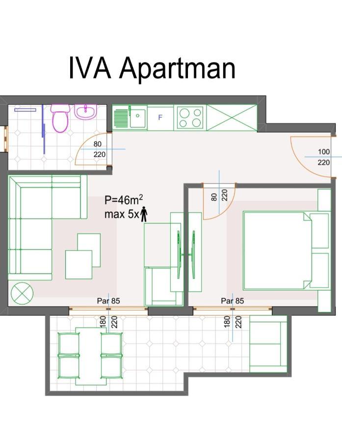 Mago Apartments Nea Kallikrateia Eksteriør bilde